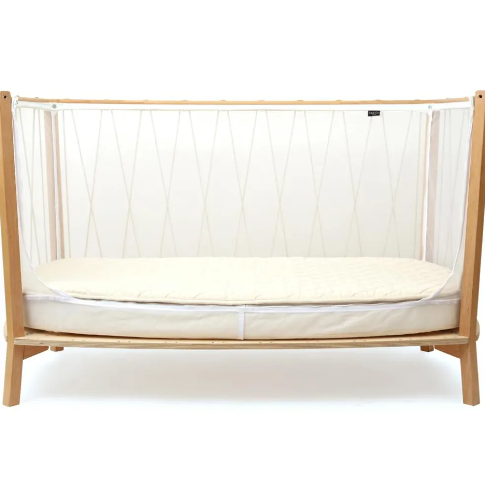 Lit bébé évolutif Kimi Organic V2 Lichen (60 x 120 cm)