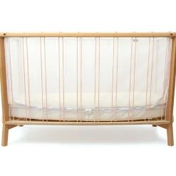 Lit bébé évolutif Kimi Organic V2 Bois de rose (60 x 120 cm)
