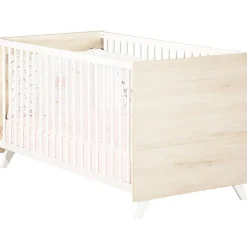Lit bébé évolutif Little Big Bed Scandi naturel (70 x 140 cm)