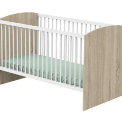 Lit bébé évolutif Little big bed Acces bois blanc (70 x 140 cm)