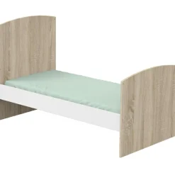Lit bébé évolutif Little big bed Acces bois blanc (70 x 140 cm)