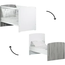 Lit bébé évolutif New Leaf Little Big Bed (70 x 140 cm)