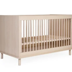 Lit bébé évolutif Nordica Naturel (70 x 140 cm)