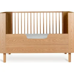 Lit bébé évolutif Yume Natural Ash (140 x 70 cm)