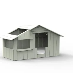 Lit cabane Montessori coloris au choix (90 x 190 cm)