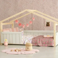 Lit cabane Star Light 2 finition laquée (coloris au choix)