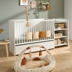 Lit combiné évolutif First Blanc (60 x 120 cm)