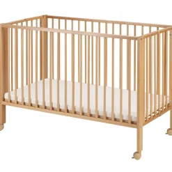 Lit d'appoint pliable Jori Natural (120 x 60 cm)