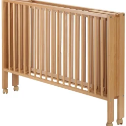 Lit d'appoint pliable Jori Natural (120 x 60 cm)