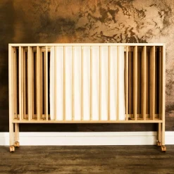 Lit d'appoint pliable Jori Natural (120 x 60 cm)