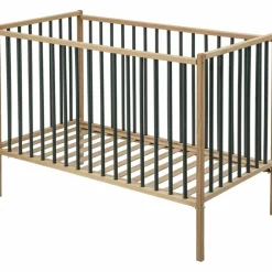 Lit Rémi sans roulette Hybride kaki (60 x 120 cm)