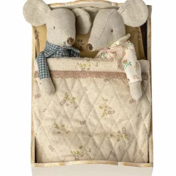 Lit Souris Blanc cassé