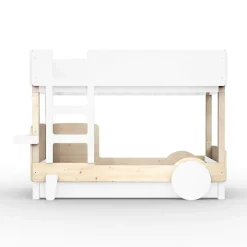 Lit superposé avec tiroir Discovery finition laquée (coloris au choix)