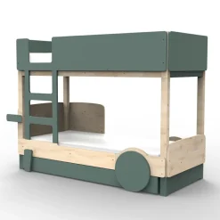 Lit superposé avec tiroir Discovery finition laquée (coloris au choix)