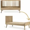 Lit évolutif Flow Honey Ash (140 x 70 cm)
