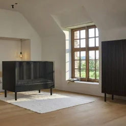 Lit évolutif Hai No Ki Black Ash (120 x 60 cm)