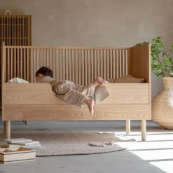 Lit évolutif Hai No Ki Naturel (140 x 70 cm)