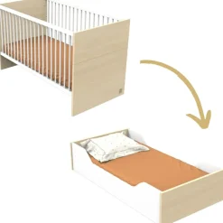Lit évolutif Little big bed Nature (70 x 140 cm)
