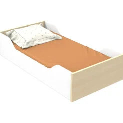 Lit évolutif Little big bed Nature (70 x 140 cm)