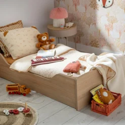 Lit évolutif Little big bed Vanille (70 x 140 cm)