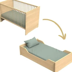 Lit évolutif Little big bed Cannelle (70 x 140 cm)