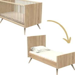 Lit évolutif Little big bed Seventies (70 x 140 cm)