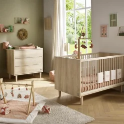 Lit évolutif Little Big Bed Paloma Bois (70 x 140 cm)