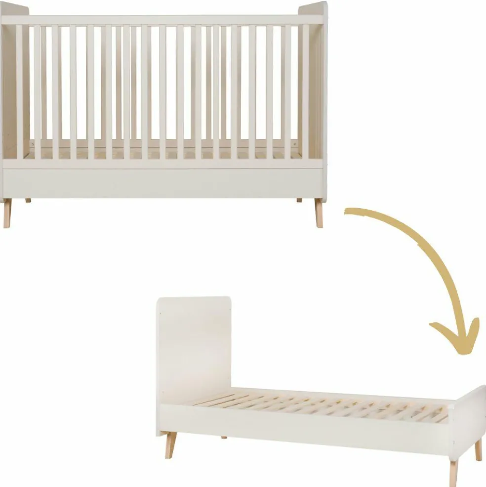 Lit évolutif Loft Argile-Clay (140 x 70 cm)