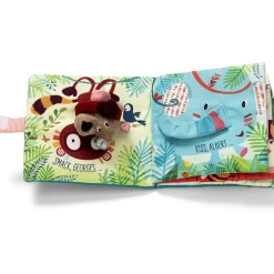 Livre bébé câlin interactif César