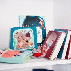 Livre bébé câlin interactif César