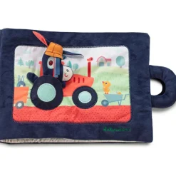 Livre bébé d'activités Ignace à la ferme (28 cm)