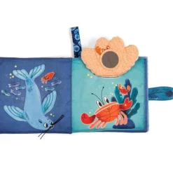 Livre bébé en tissu Les aventures de Paulie