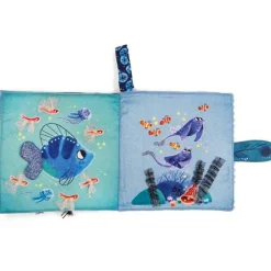 Livre bébé en tissu Les aventures de Paulie