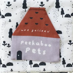 Livre bébé en tissu Peekaboo Pets