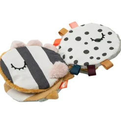 Livre bébé en tissu poisson vert d'eau Sea friends