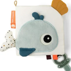 Livre bébé en tissu poissons Sea friends