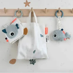 Livre bébé en tissu poissons Sea friends