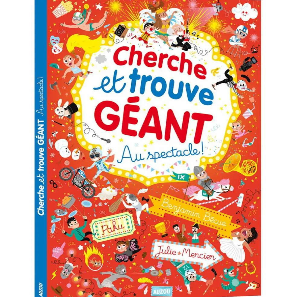 Livre Cherche et trouve géant Au spectacle !