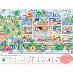 Livre Cherche et trouve géant Au royaume des licornes