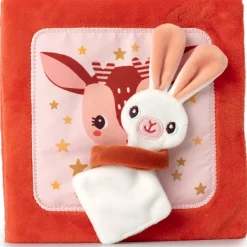 Livre d'activités en tissu Stella et son doudou