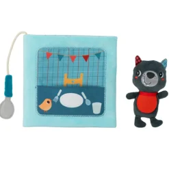 Livre d'activités en tissu Bon appétit