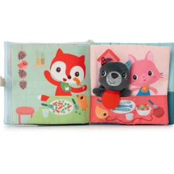 Livre d'activités en tissu Bon appétit