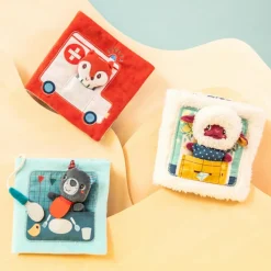 Livre d'activités en tissu Bon appétit