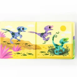 Livre de bain dinosaures