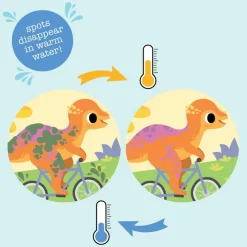 Livre de bain dinosaures