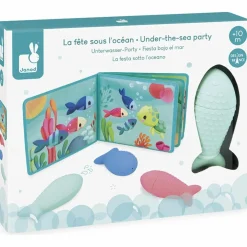 Livre de bain La fête sous l'océan (4 pièces)