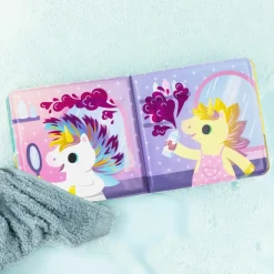 Livre de bain licorne