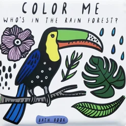 Livre de bain Qui est dans la forêt tropicale ?