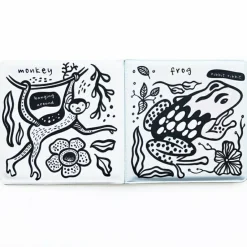 Livre de bain Qui est dans la forêt tropicale ?