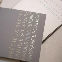 Livre de naissance Précieux Souvenirs